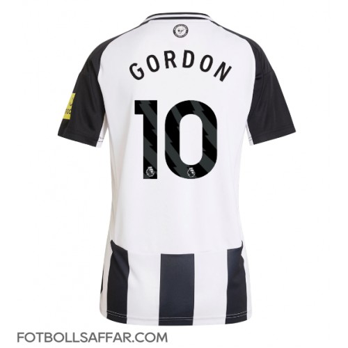 Newcastle United Anthony Gordon #10 Hemmatröja Dam 2024-25 Kortärmad